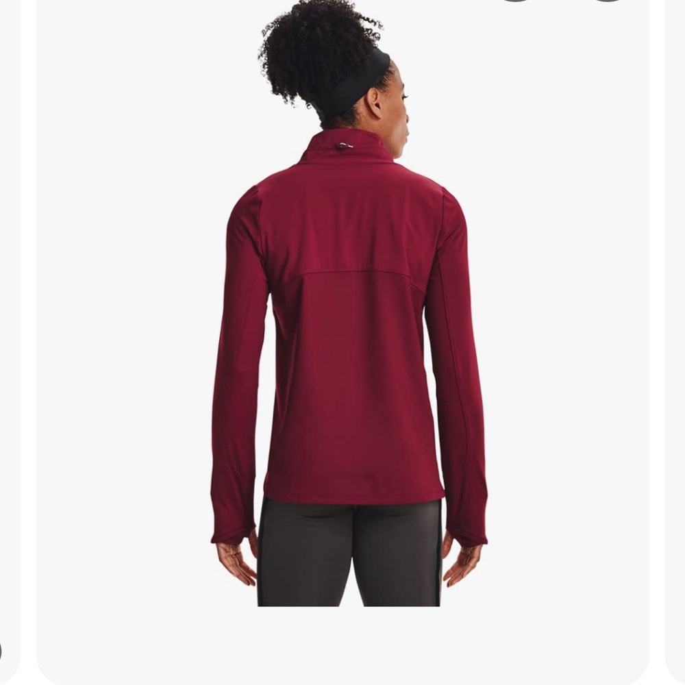 Under Armour Women's Cozy Warm-up Jacket - Maroon NWOT - Picture 2 of 5